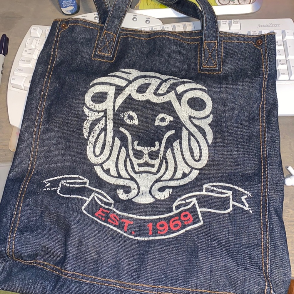 Gap jean carry bag
